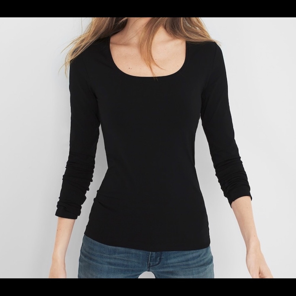 WHBM Spandex basic tee